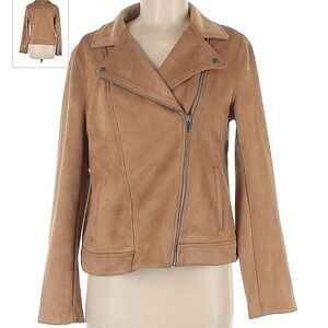 Old Navy tan faux jacket